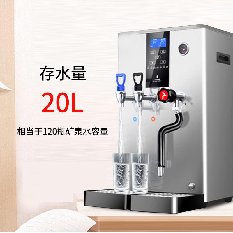 蒸汽开水机商用烧水机奶茶店自动蒸汽冷热水两用一体机开水器现货