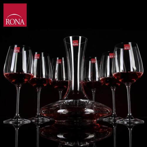 韵雅系列500ml气泡酒杯【6支原装彩盒】 轻薄款机制手工杯