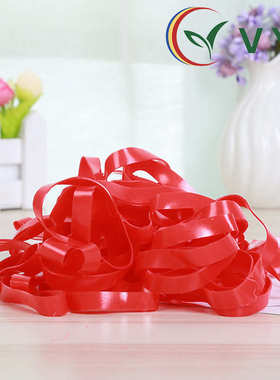 厂家直供VYRTPU捆绑抗老化橡皮圈牛皮筋红色橡皮筋橡胶圈批发