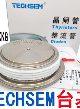 TECHSEM台基可控硅Y76KPMKP2500A4000V4500V5200V平板晶闸管