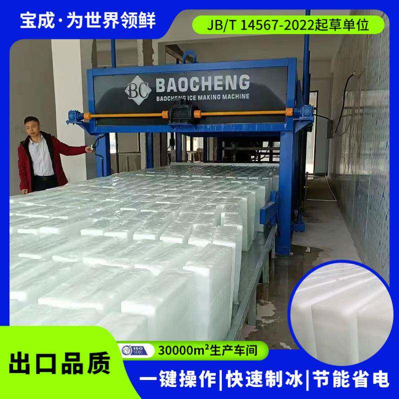 宝成江苏块冰机冰砖机条冰机超大型制冰机工业大型制冰设备