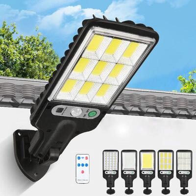 Outdoor LED Solar Sreet Light Waterproof RIR Motion Sensor W