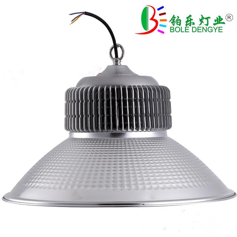 led工矿灯鳍片散热厂房灯100W 150w吊杆工业车间超市天棚工矿吊灯