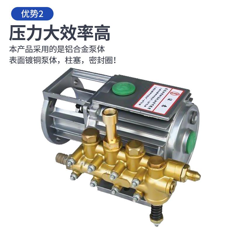 黑猫熊猫205压清洗车机洗车机刷车泵洗高器280型380型配件铝头泵