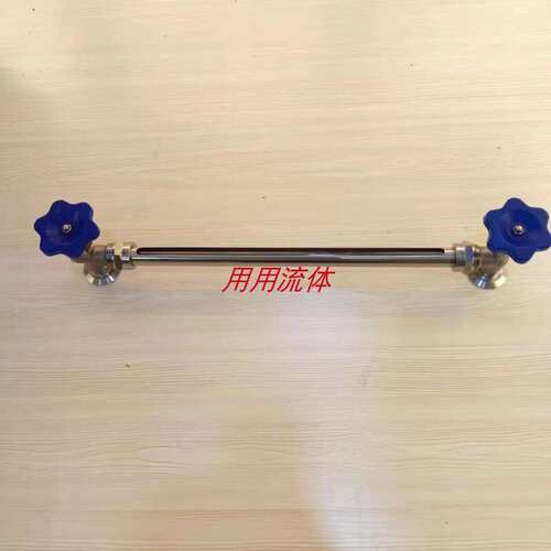 用用玻璃管不锈钢丝扣/法兰液位计X29W/X49W-16P油位计水位计考克