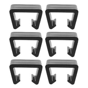 6pcs Patio Sofa Connection Clips Plastic Couch Connector