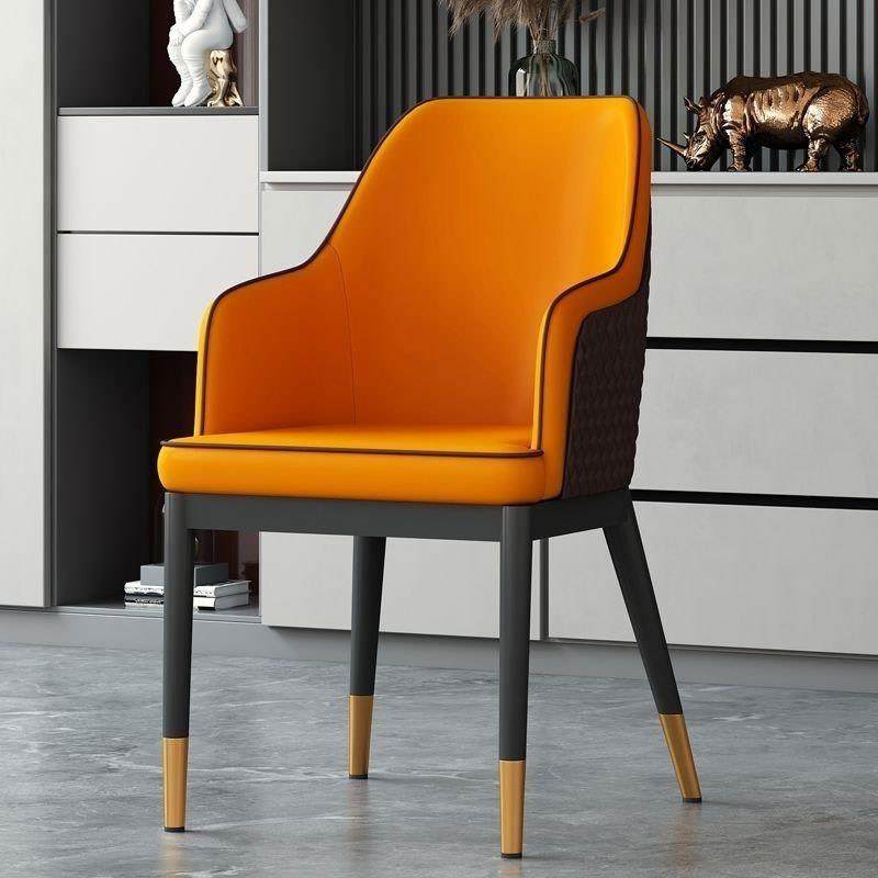 意式包宾利餐椅家用靠椅背休闲阳台洽酒店椅谈接待软子椅酒店椅轻