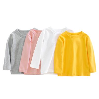 Long Sleeve T-shirt Cotton Tee Shirt Tops Kids Clothes