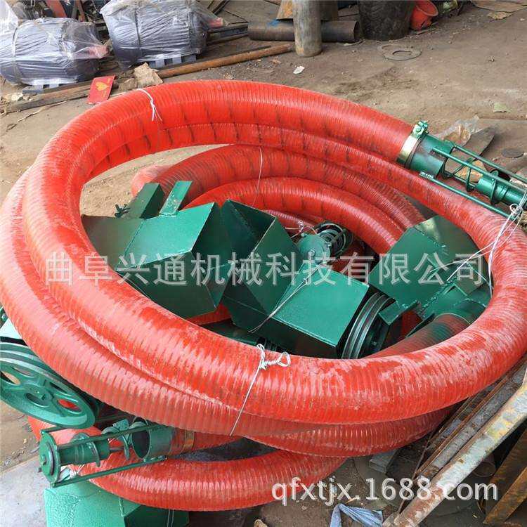 江苏油电两用汽油电动吸粮机湖南水稻装车抽粮机