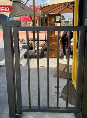 广告门门小区动自门IYR人行道道闸机人脸识别禁体机电动一栅栏小