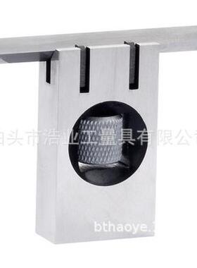 不锈钢可调整斜度尺60×4×4mm 00级 可调节直角尺 可调角尺7um