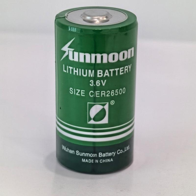 日月ER26500瓦斯表 燃气表专用流量计2号智能水表C型3.6V锂电池图片