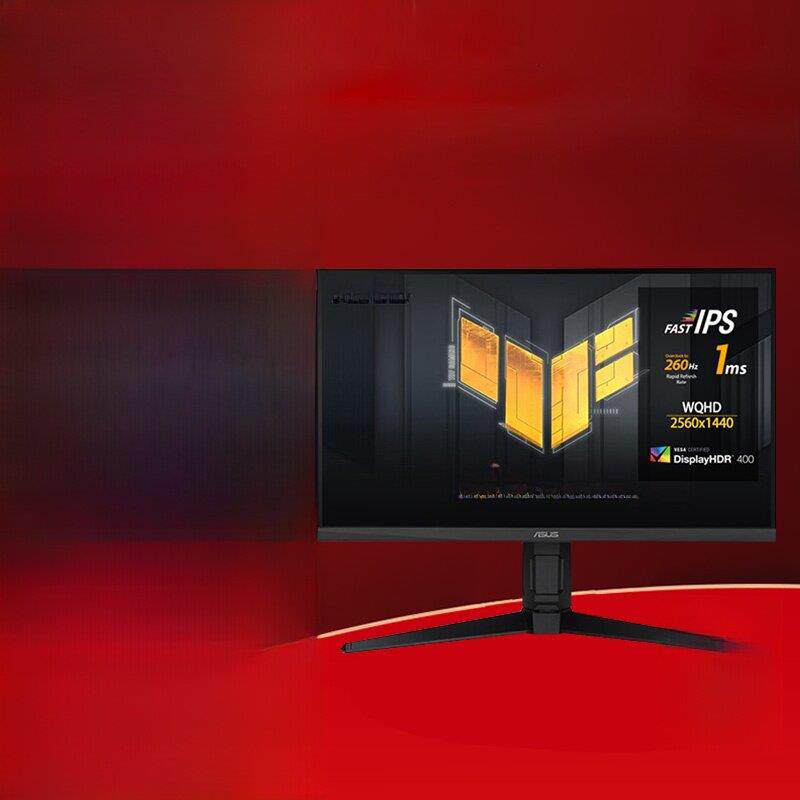 华硕 VG27AQ5A 战杀27英寸2K260Hz高刷台式电脑显示器笔记本外接