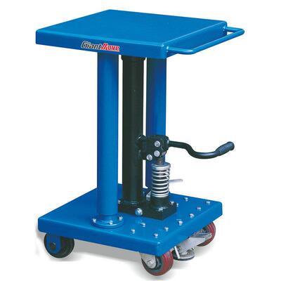 四轮美式升降平台机供应直供MH-F0548脚踏式升降机升高1220mm