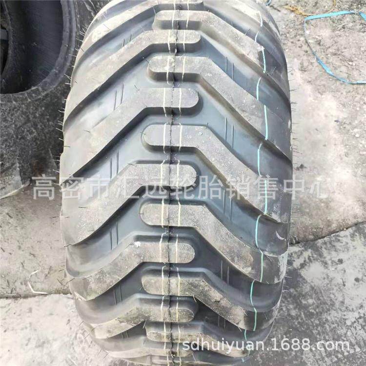 打捆机轮胎400/60-15.5铁犁农用拖车沙漠宽基捆草机轮胎可配钢圈