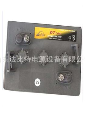 LEOCH理士铅酸蓄电池DT106含税运6V225AH电动叉车 电动工程车