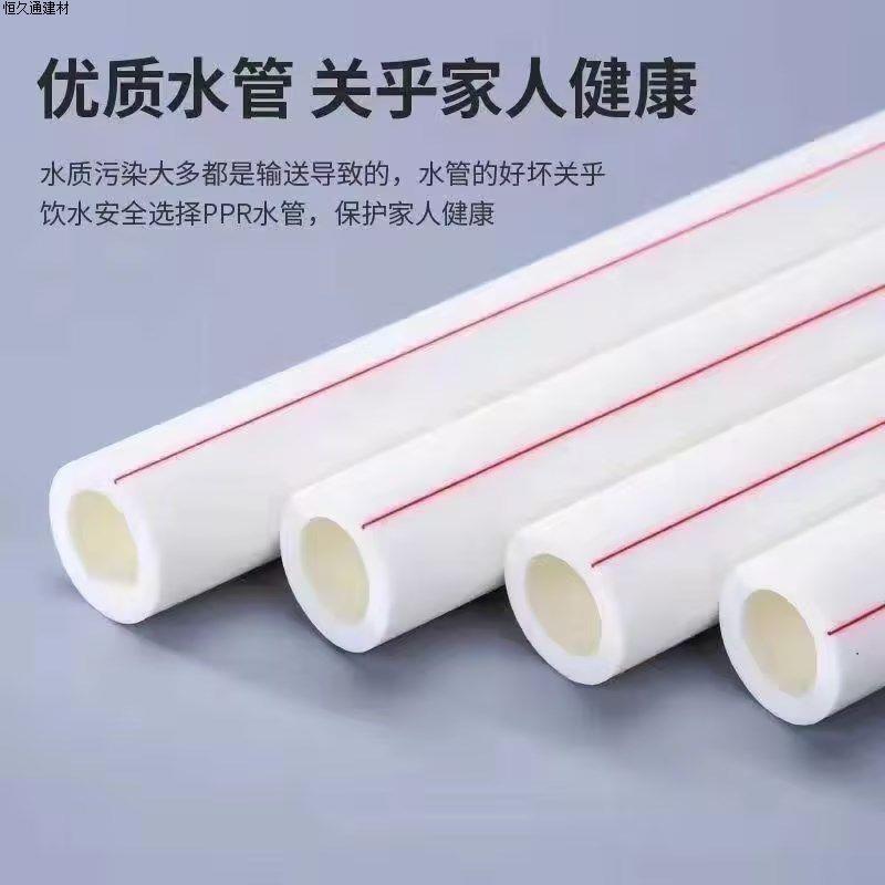 金牛抗冻精品PPR管冷热水管自来水管4分20管6分25管热熔管1寸32白
