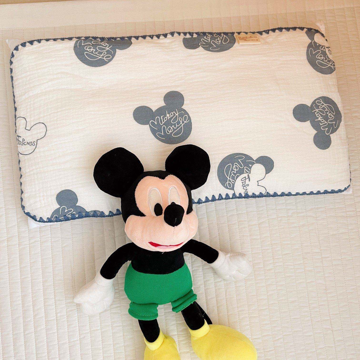 A类四层纱布枕巾儿童婴儿吸汗纯棉多功能儿童毛巾卡通洗脸幼儿园