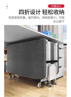 折叠床单人办公午硬ZG-65461睡室成人简易便躺携陪护四折床家用板