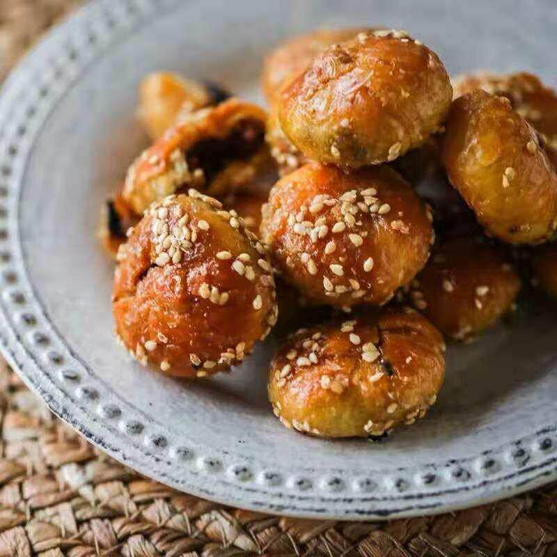 金华义乌红糖酥饼 梅干菜肉黄山小烧饼 浙江东阳特产小吃零食2斤