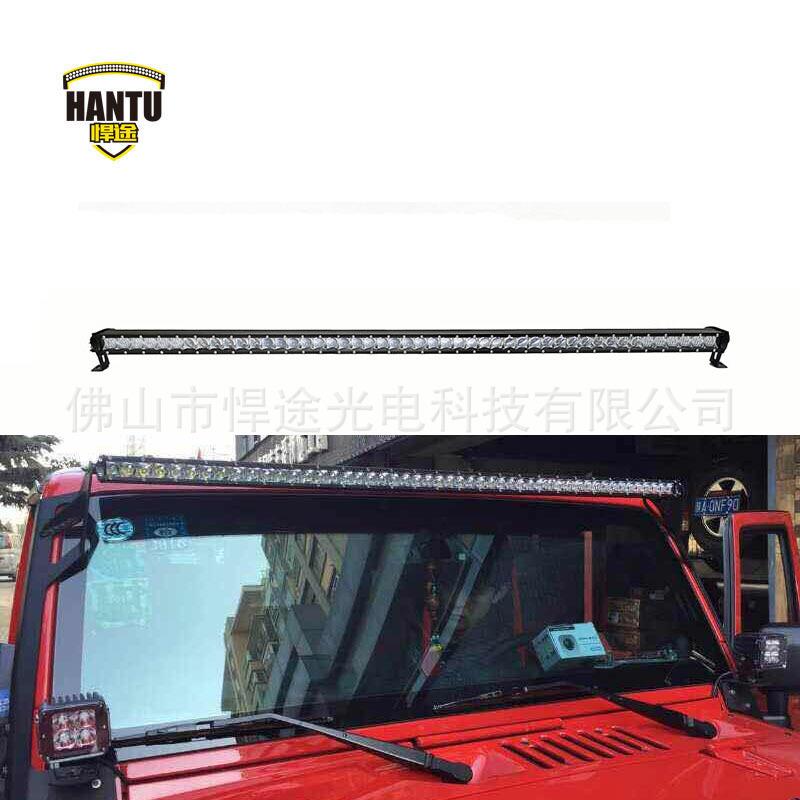 50英寸 240W 牧马人车顶改装灯UTV ATV 薄款长条灯12V农用车灯