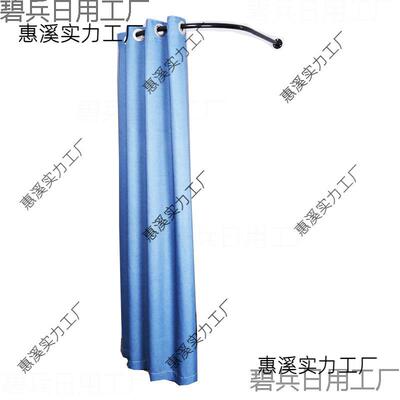 服装店U型试衣间布帘窗帘更衣室帘子简易试衣帘女装店U型换衣帘