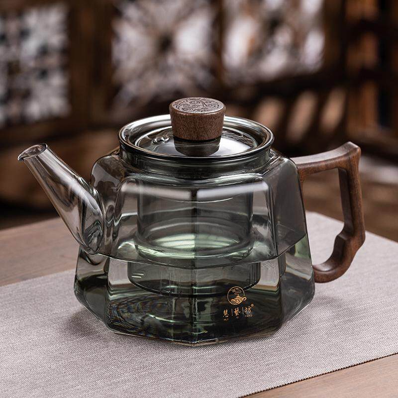 陶套装滤泡过壶茶壶电加厚器耐高温煮茶小煮茶玻璃炉小型新品家用