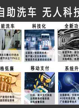 现货直供全自动AYV高压助洗车机2人4自小时无值守商共享用自助洗