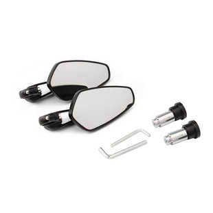 适用于川崎Z1000 Z900 CB650R Z400 改装手把后视镜反光镜倒车镜