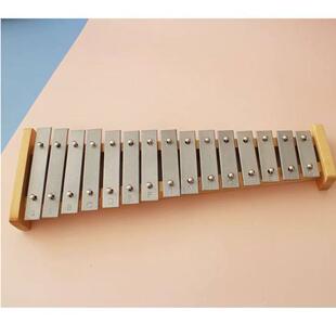 正品击奥尔儿童打乐器八音钢琴钢25音铝板琴12音15音彩色铝板钢夫