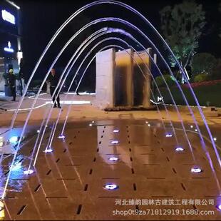 波光跳泉设备互动感应式跳跳泉户外小区旱地跳泉涌泉全套设备厂家