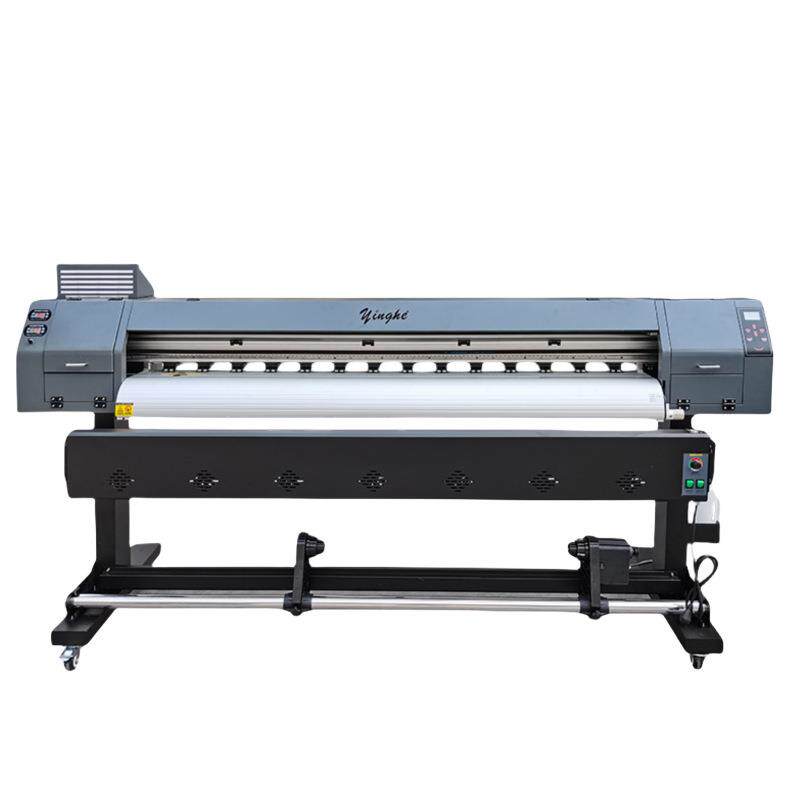 1800A压电写真机1.8m户内外两用XP600喷头广告印刷厂家