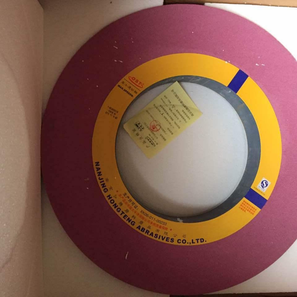 奥士通PA600*63*305mm铬刚玉砂轮陶瓷结合剂外圆磨砂轮多款供应