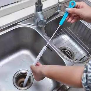71CM Flexible Pipe Cleaning Brush Drain Unblocker Sink Plung