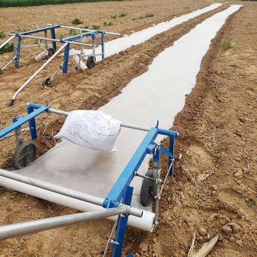 地膜覆盖机盖地膜机器农用铺地膜机盖膜神器小型人工手拉压地膜机