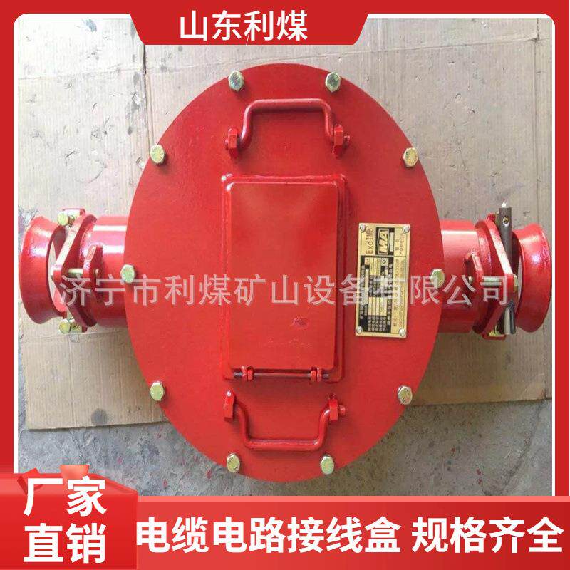 矿用隔爆型高压电缆接线盒BHG1-630/10-2G光纤接线盒