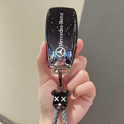 奔驰e300l钥匙套c260l车a200l男c200l扣glcglaglb220gle350