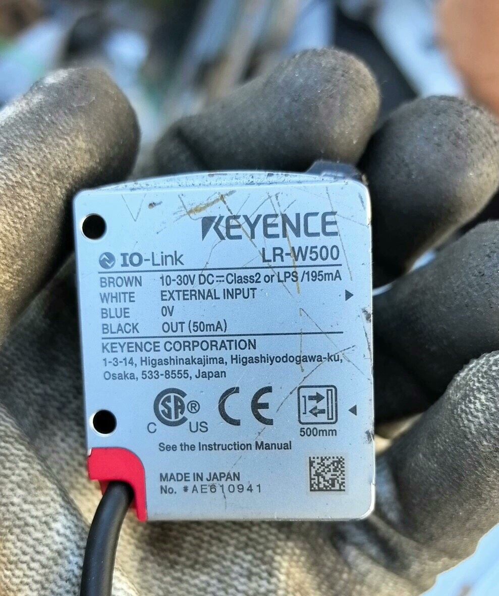 基恩士KEYENCE+LR-W500+IO-Link传感器，