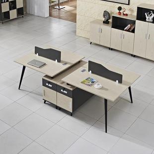 现具家职员办公桌4人位桌椅组合办GYT2724屏风隔断代卡位GY公T272