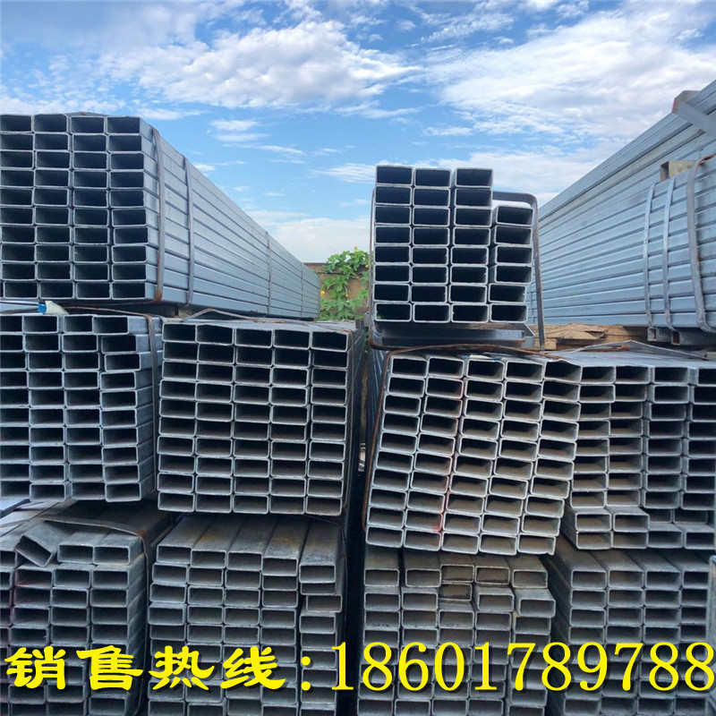 厂家销售热度空心方管30*50 冷镀锌方矩管50*50幕墙厚薄方管40*40