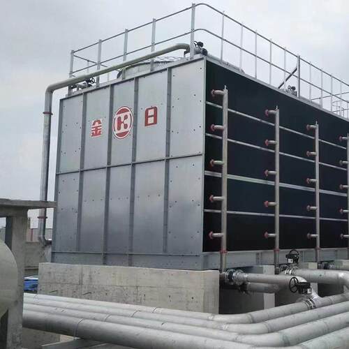 金日正品KC方形横流冷却塔KDC复合流水塔不锈钢紫铜盘管