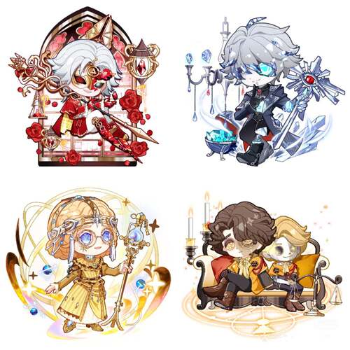 第五人格周边Q版守夜人木偶师盲女愚人金高透亚克力自制立牌
