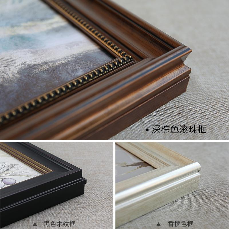 美式电表箱装饰画欧式电闸箱遮挡画推拉免打孔总开关盒配电箱挂画