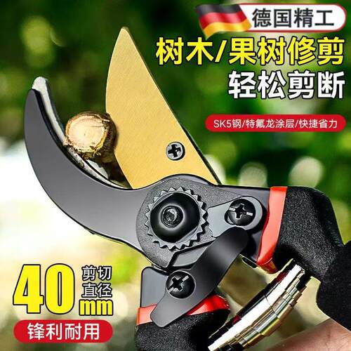 德国进口SK5强力园艺剪枝条省力修剪果树粗枝树枝专用剪神器优选