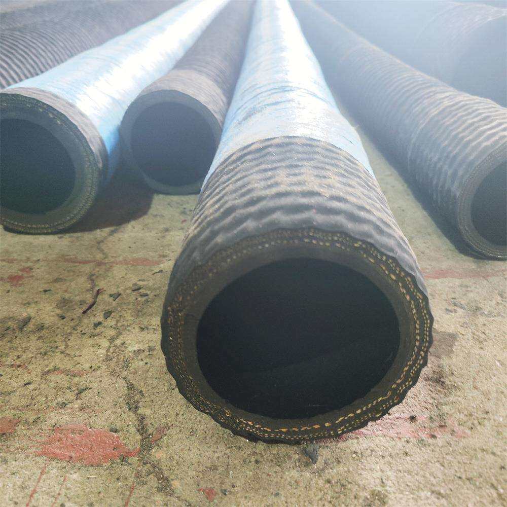 钢丝骨架环卫车抽粪吸粪专用胶管建筑施工打桩机耐磨橡胶软管