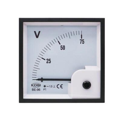 KDSI/康的斯指针式交流电压表BE-96AC75V整流式伏特表头