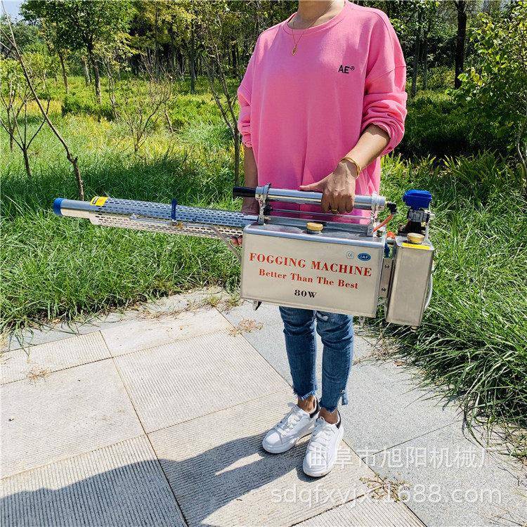 消杀防疫手提式热雾机 80W脉冲热力烟雾机 下水道杀虫消毒喷雾机