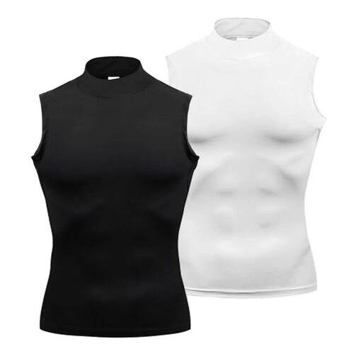 Compression Shirt Men Gym Tank Top Muscle Fitness Clothing T