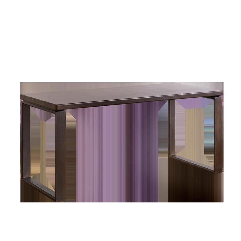 高档纯公木大板茶桌新中式简约茶几茶家用客厅实书房办室大桌子泡