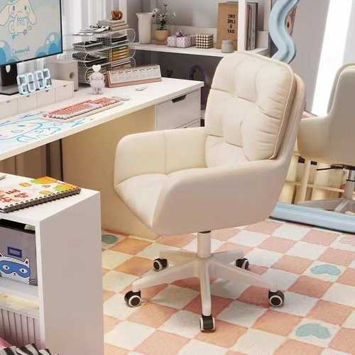 电脑椅久坐家用办公椅子女生带靠背卧室化妆椅批发大学生升降转椅